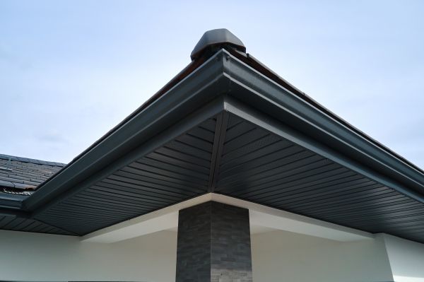 Steel Rain Gutter Installation in Kannapolis