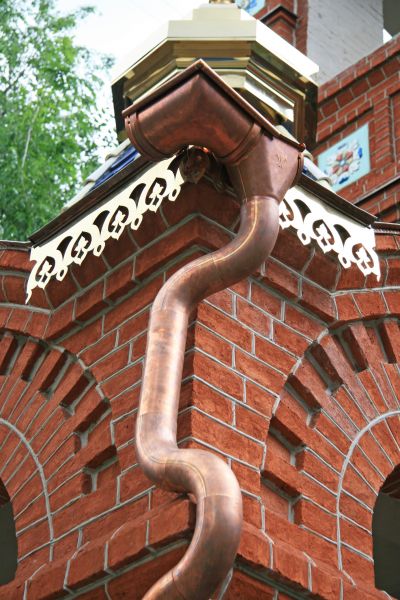 Church Downspout Installation in Kannapolis